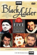 the black adder tv poster